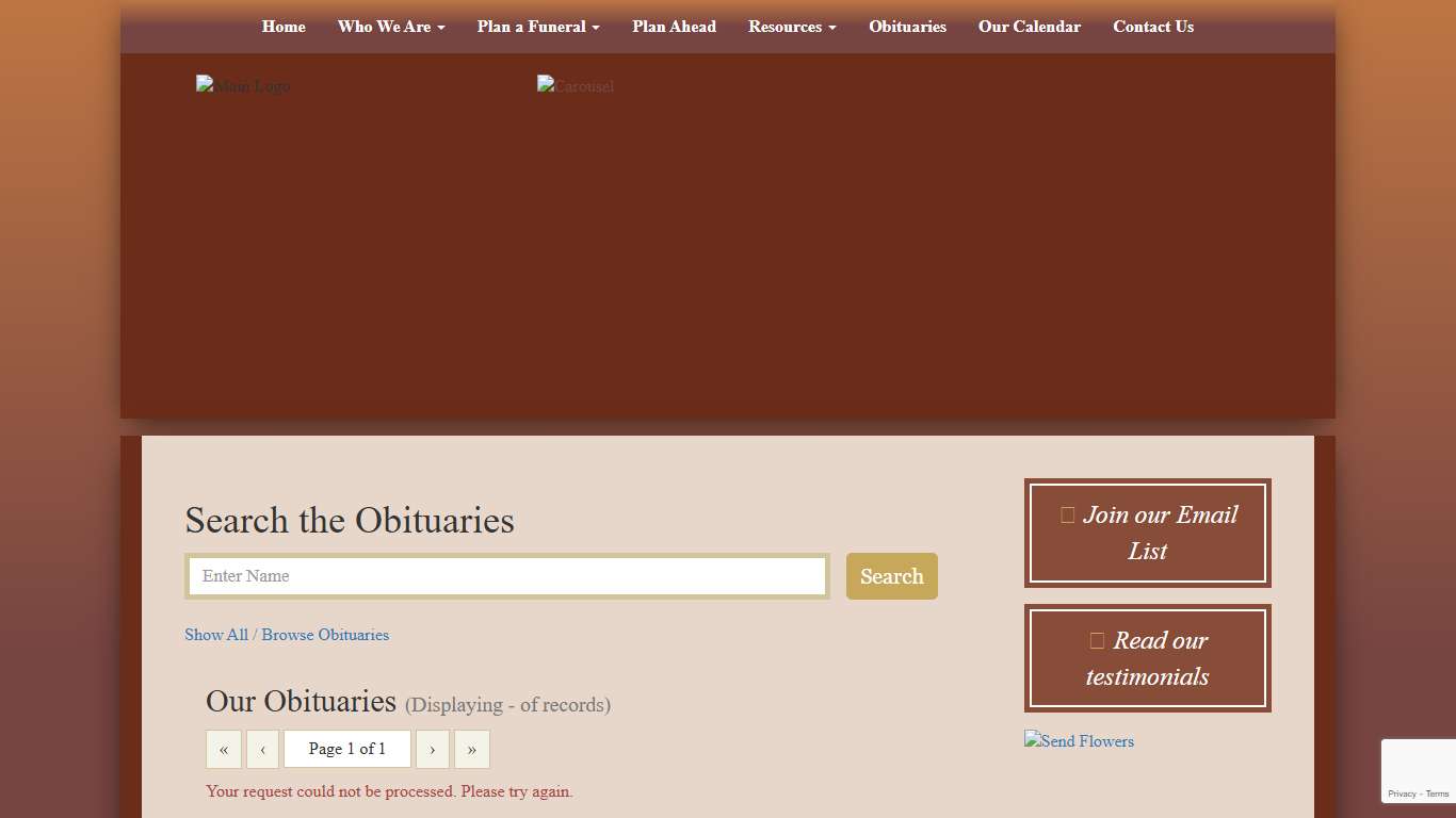 Recent Obituaries Carrillo’s Tucson Mortuary, Inc.